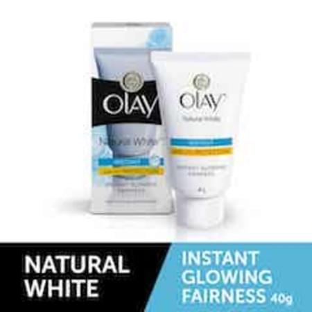 Olay Natural White Light Instant Glowing Fairness Skin Cream Serum 40 Gm
